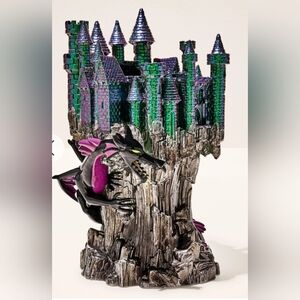 NEW Bath &‎ Body Works Disney Villains Maleficent Dragon Castle Candle Holder